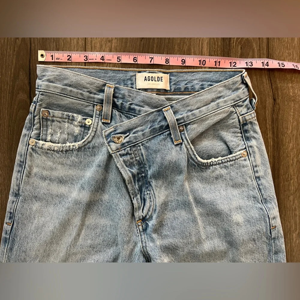 AGOLDE Criss Cross Jeans Size 22 - Picture 5 of 11